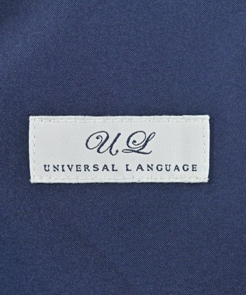 UNIVERSAL LANGUAGE（ユニバーサルランゲージ）スラックス 紺 サイズ:S メンズ/2200616267011