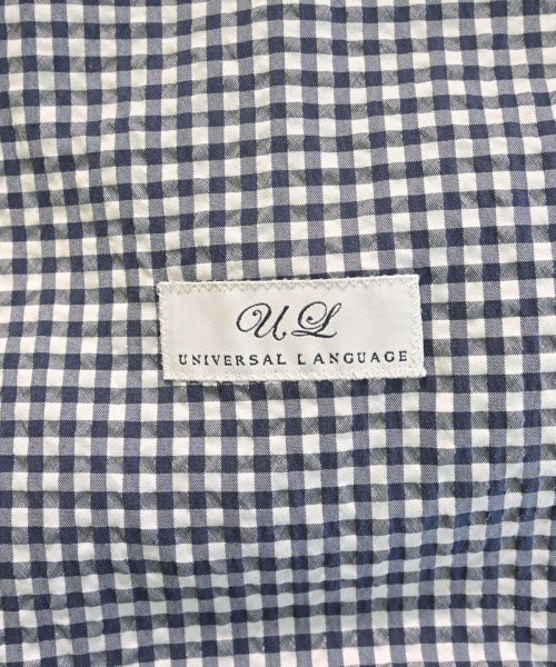 UNIVERSAL LANGUAGE（ユニバーサルランゲージ）カジュアルジャケット 紺 サイズ:M メンズ/2200606741019