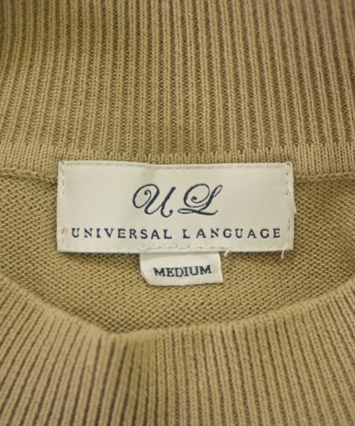 UNIVERSAL LANGUAGE（ユニバーサルランゲージ）ニット・セーター 茶 サイズ:M メンズ/2200668025096