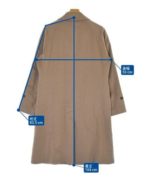 UNIVERSAL LANGUAGE（ユニバーサルランゲージ）ステンカラーコート ベージュ サイズ:S メンズ/2200675993036