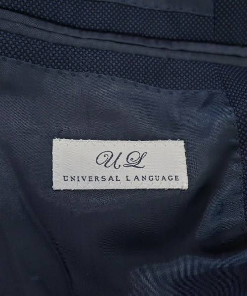 UNIVERSAL LANGUAGE（ユニバーサルランゲージ）テーラードジャケット 紺 サイズ:46(M位) メンズ/2200711689053