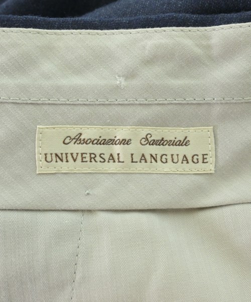 UNIVERSAL LANGUAGE（ユニバーサルランゲージ）スラックス 紺 サイズ:LL メンズ/2200715861103