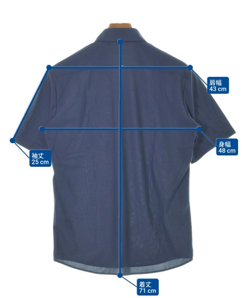 UNIVERSAL LANGUAGE（ユニバーサルランゲージ）ポロシャツ 紺 サイズ:M メンズ/2200636838079