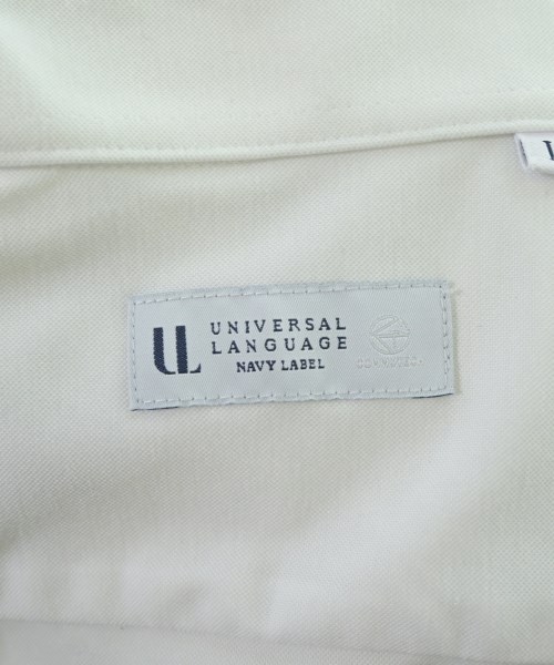 UNIVERSAL LANGUAGE（ユニバーサルランゲージ）Tシャツ・カットソー 白 サイズ:L メンズ/2200624903048