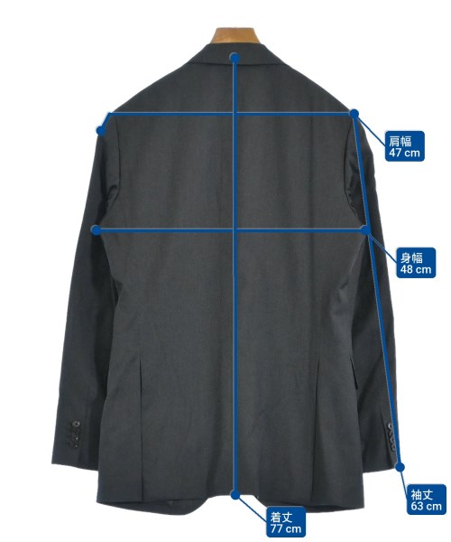 UNIVERSAL LANGUAGE（ユニバーサルランゲージ）テーラードジャケット 黒 サイズ:-(S位) メンズ/2200637242011