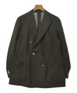 UNIVERSAL LANGUAGE（ユニバーサルランゲージ）テーラードジャケット 茶 サイズ:3L メンズ/2200647710012