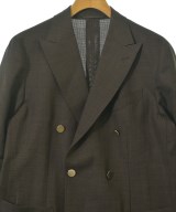 UNIVERSAL LANGUAGE（ユニバーサルランゲージ）テーラードジャケット 茶 サイズ:3L メンズ/2200647710012