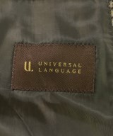 UNIVERSAL LANGUAGE（ユニバーサルランゲージ）テーラードジャケット 茶 サイズ:LL メンズ/2200702221040