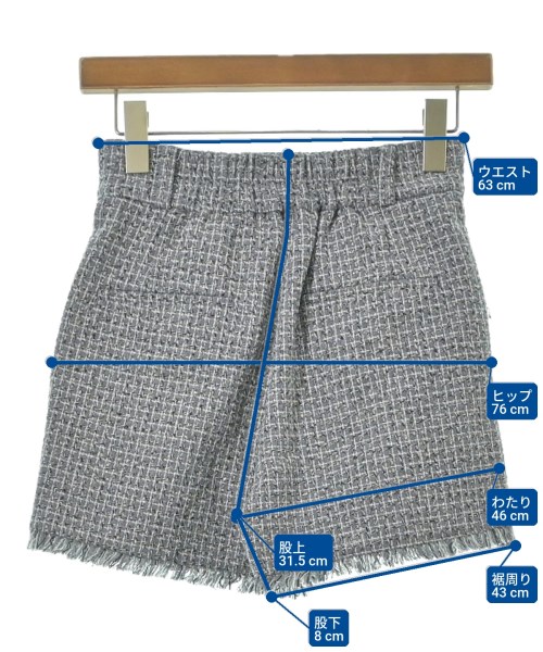 Chico（チコ）ショートパンツ グレー サイズ:F レディース/2200637820080