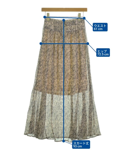 Chico（チコ）ロング・マキシ丈スカート ピンク サイズ:F レディース/2200631696087