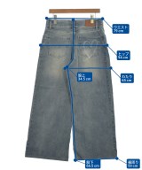 WHO'S WHO Chico（フーズフーチコ）デニムパンツ 青 サイズ:1(S位) レディース/2200629440104