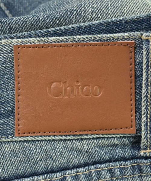 WHO'S WHO Chico（フーズフーチコ）デニムパンツ 青 サイズ:2(M位) レディース/2200606298032