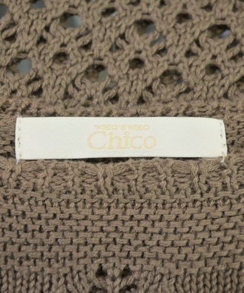 Chico（チコ）ベスト 茶 サイズ:F レディース/2200697915047