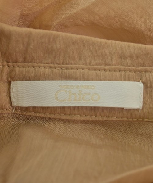 Chico（チコ）シャツワンピース オレンジ サイズ:F レディース/2200649943142