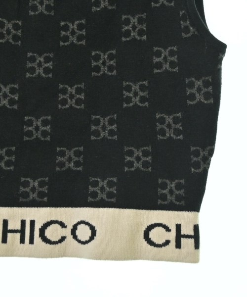 Chico（チコ）ベスト/ノースリーブ 黒 サイズ:F レディース/2200718208028