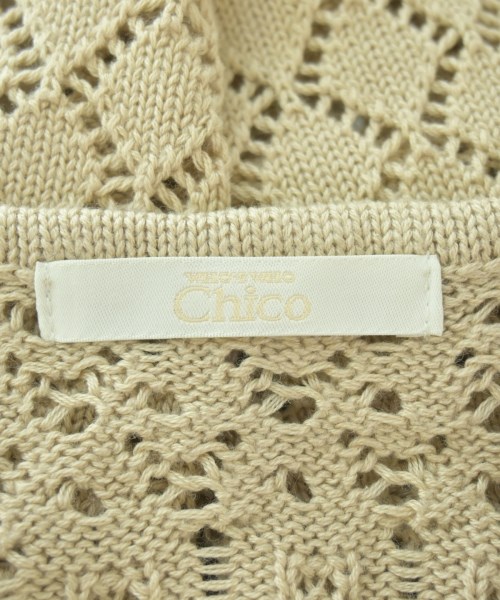 Chico（チコ）ベスト/ノースリーブ ベージュ サイズ:F レディース/2200718576097