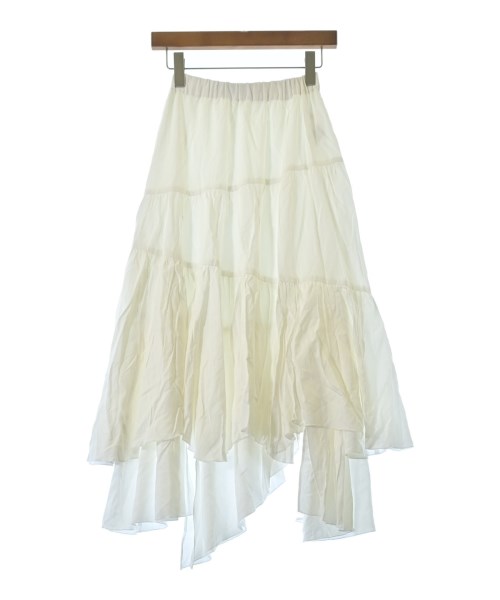 Chico(チコ)ロング・マキシ丈スカート 白 サイズ:F/2200639502038