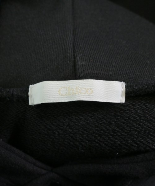 Chico（チコ）パーカー 黒 サイズ:F レディース/2200642376060