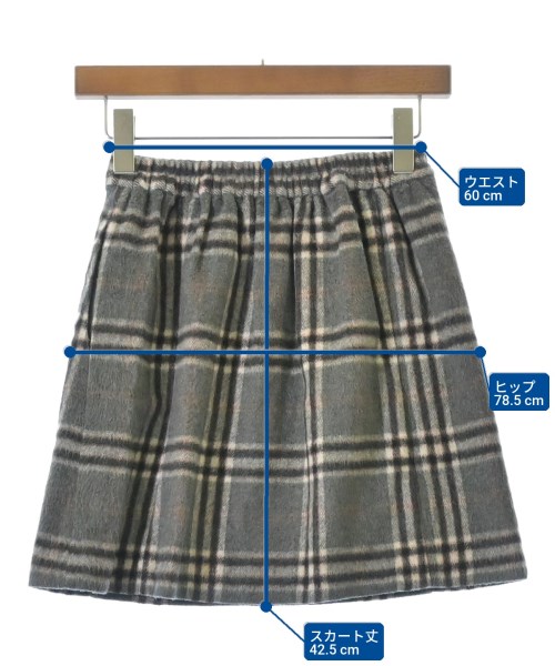 Chico（チコ）ミニスカート グレー サイズ:F レディース/2200652022049