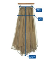 Chico（チコ）ロング・マキシ丈スカート 茶 サイズ:F レディース/2200652414035