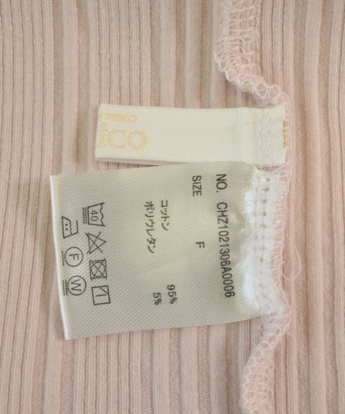 Chico（チコ）Tシャツ・カットソー ピンク サイズ:F レディース/2200653183022