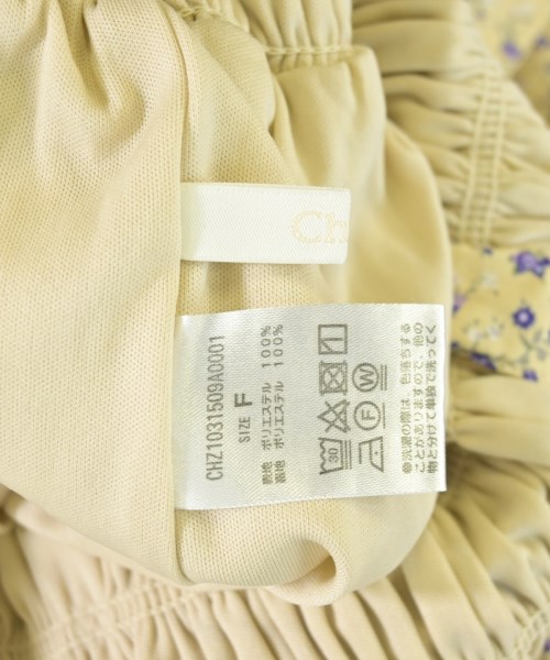 Chico（チコ）シャツワンピース 黄 サイズ:F レディース/2200663675050