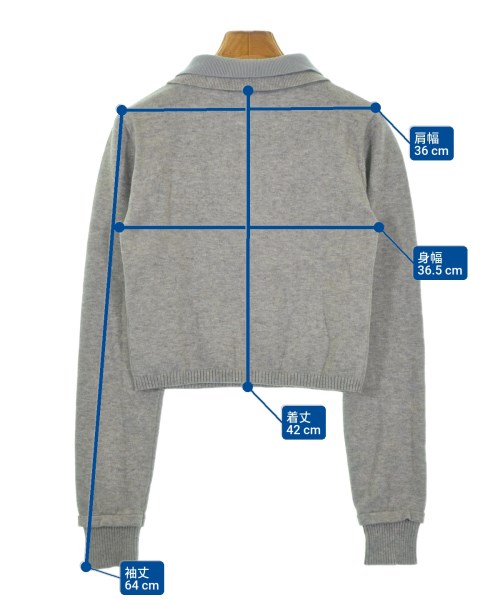 Chico（チコ）ニット・セーター グレー サイズ:F レディース/2200666958051