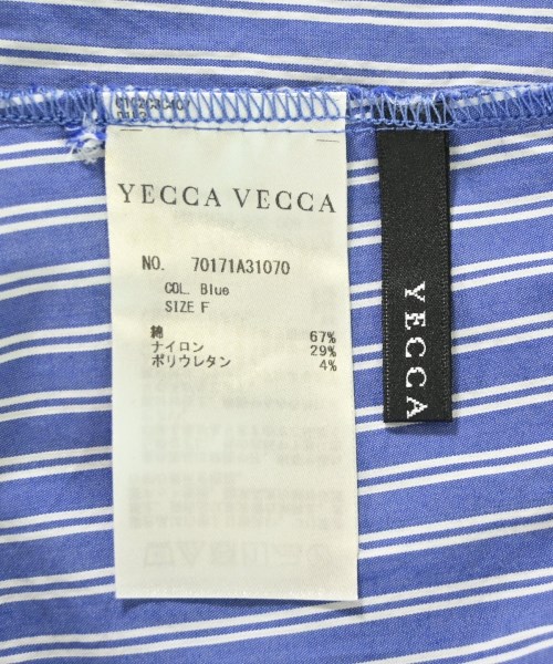YECCA VECCA（イェッカヴェッカ）ブラウス 青 サイズ:F レディース/2200694472147