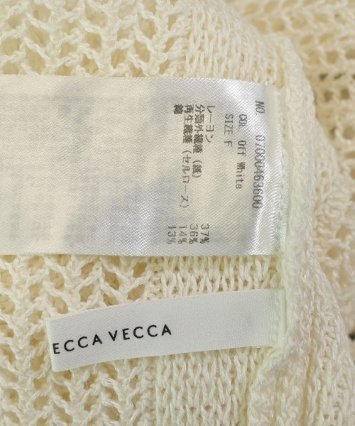 YECCA VECCA（イェッカヴェッカ）カーディガン 白 サイズ:F レディース/2200715459065