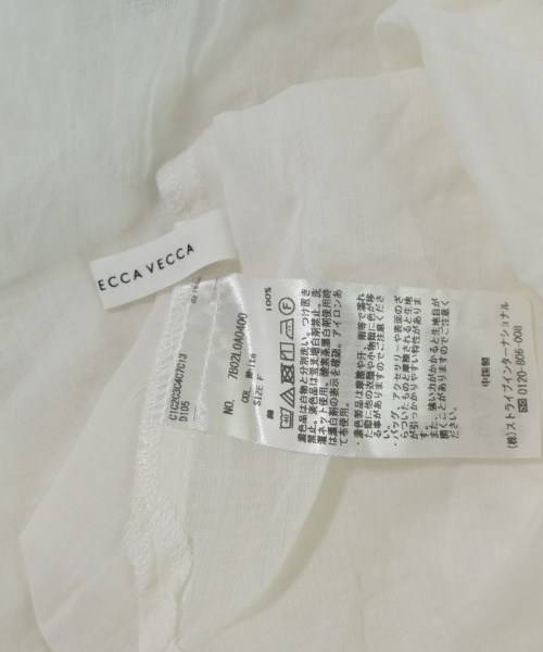 YECCA VECCA（イェッカヴェッカ）カジュアルシャツ 白 サイズ:F レディース/2200715459072