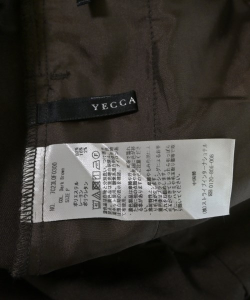 YECCA VECCA（イェッカヴェッカ）その他 茶 サイズ:F レディース/2200715459096