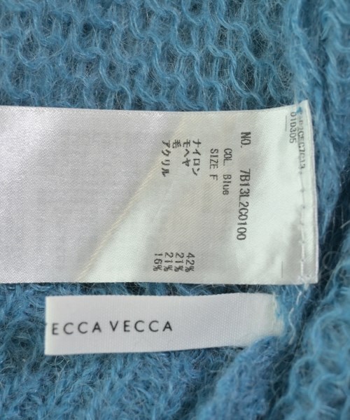 YECCA VECCA（イェッカヴェッカ）ニット・セーター 青 サイズ:F レディース/2200715459126