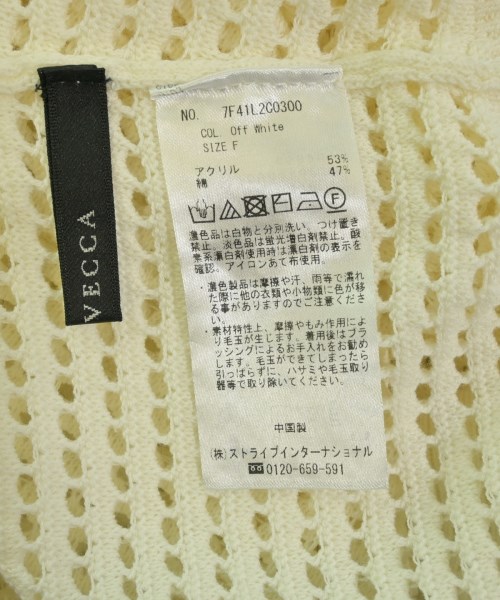 YECCA VECCA（イェッカヴェッカ）ニット・セーター 白 サイズ:F レディース/2200715459324