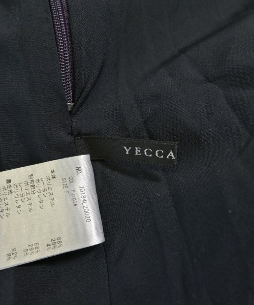 YECCA VECCA（イェッカヴェッカ）ロング・マキシ丈スカート 紫 サイズ:F レディース/2200715459331