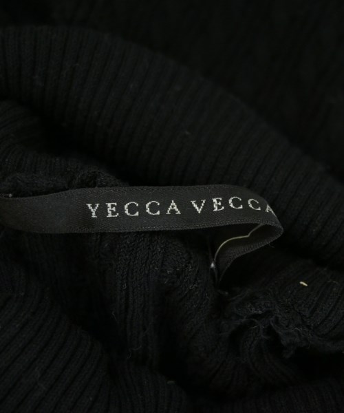 YECCA VECCA（イェッカヴェッカ）ベスト/ノースリーブ 黒 サイズ:F レディース/2200722540091