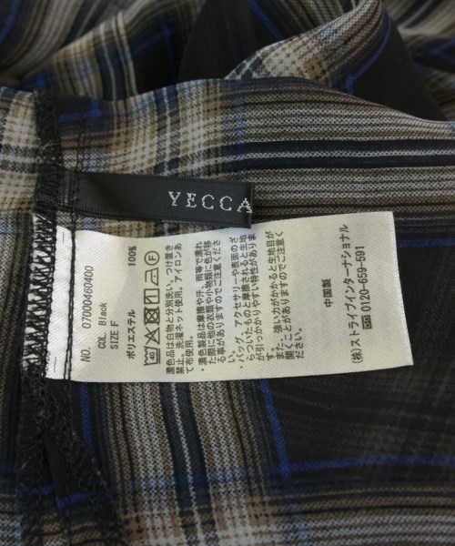 YECCA VECCA（イェッカヴェッカ）カジュアルシャツ 黒 サイズ:F レディース/2200722540138