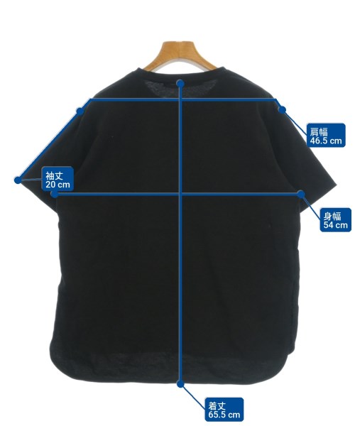 YECCA VECCA（イェッカヴェッカ）Tシャツ・カットソー 黒 サイズ:F レディース/2200722540169