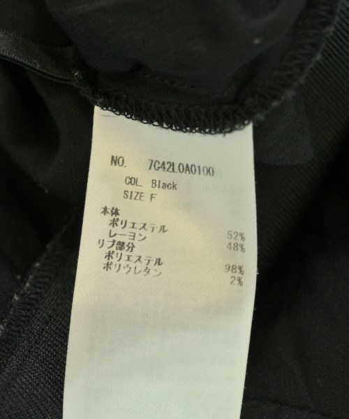 YECCA VECCA（イェッカヴェッカ）ブラウス 黒 サイズ:F レディース/2200722540190