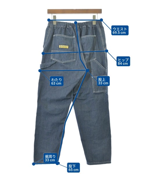 niko and...（ニコアンド）デニムパンツ 紺 サイズ:M レディース/2200620004060