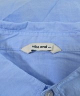 niko and...（ニコアンド）カジュアルシャツ 青 サイズ:F メンズ/2200634778025