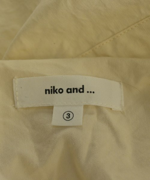 niko and...（ニコアンド）カジュアルシャツ 白 サイズ:M レディース/2200632992096