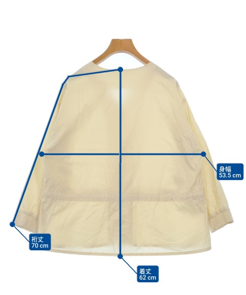 niko and...（ニコアンド）カジュアルシャツ 白 サイズ:M レディース/2200632992096