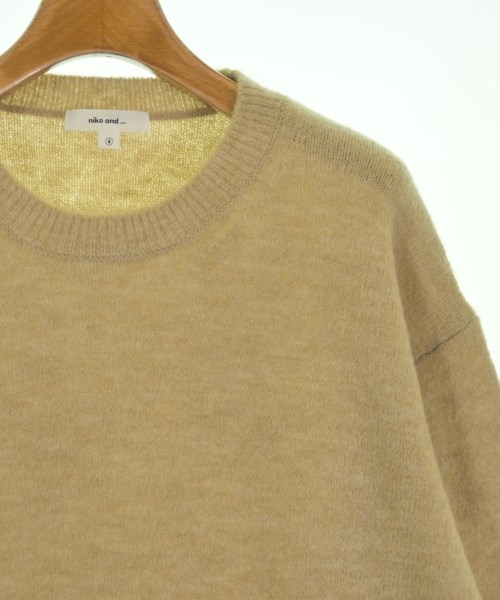 niko and...（ニコアンド）ニット・セーター ベージュ サイズ:4(L位) レディース/2200621086102
