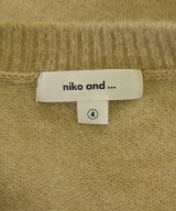 niko and...（ニコアンド）ニット・セーター ベージュ サイズ:4(L位) レディース/2200621086102