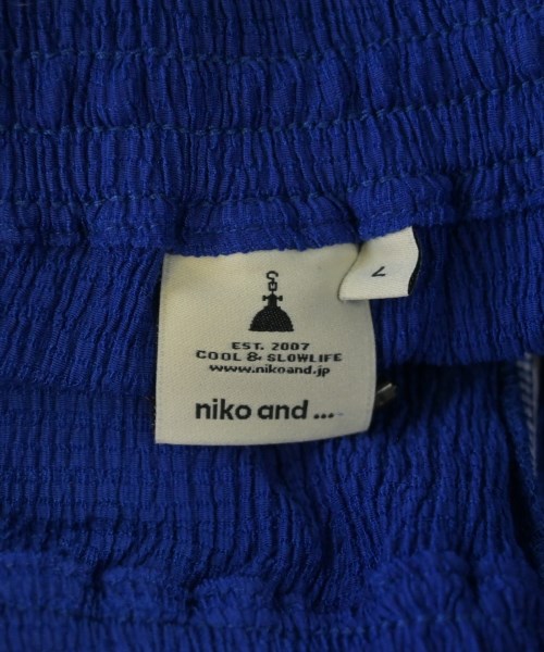 niko and...（ニコアンド）その他 青 サイズ:L レディース/2200621841039
