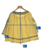 niko and...（ニコアンド）ブラウス 黄 サイズ:3(M位) レディース/2200636902046