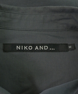 niko and...（ニコアンド）カジュアルシャツ グレー サイズ:M メンズ/2200621431094