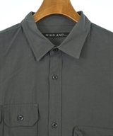 niko and...（ニコアンド）カジュアルシャツ グレー サイズ:M メンズ/2200621431094