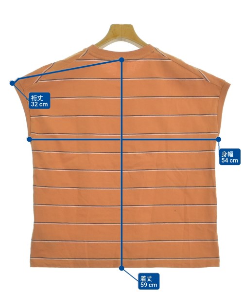 niko and...（ニコアンド）ノースリーブ オレンジ サイズ:L レディース/2200634907197