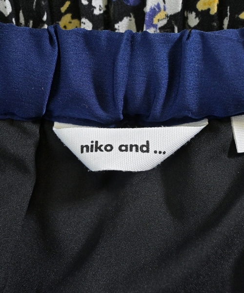 niko and...（ニコアンド）ロング・マキシ丈スカート 黒 サイズ:3(M位) レディース/2200630070048